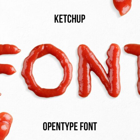 Ketchup Font cover image.