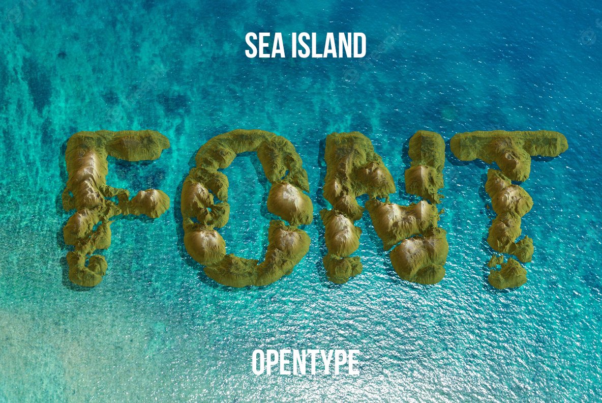 Sea Island Font cover image.