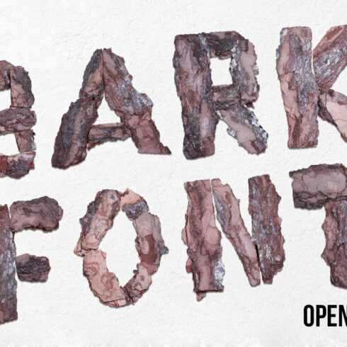Bark Font cover image.