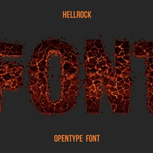 Hellrock Font cover image.