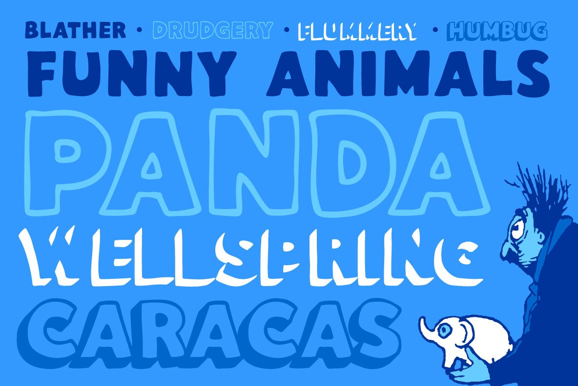 Mr. Mamoulian hand drawn title font preview image.