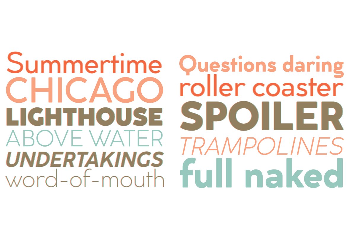 Cocogoose Classic - 16 fonts preview image.