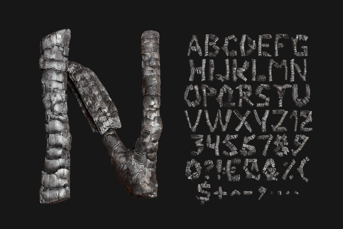Coal Font preview image.