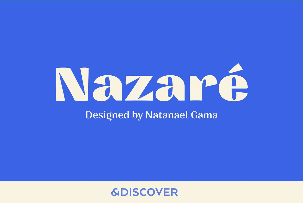 Nazare Font Family cover image.