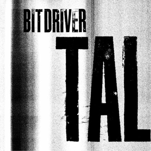 Bitdriver TALL - OpenType SVG Font cover image.