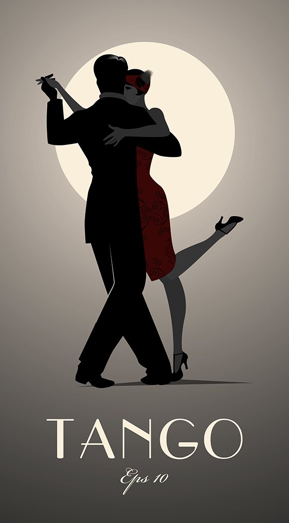 Tango under the moon cover image.