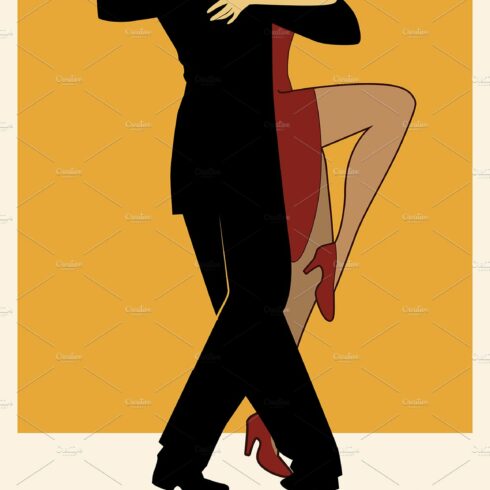 Tango Poster Retro Style I cover image.