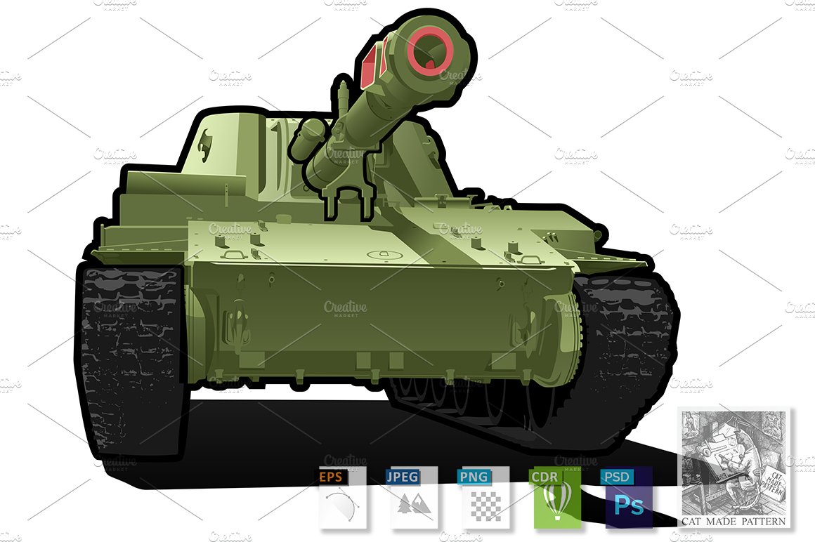 Heavy tank cover image.