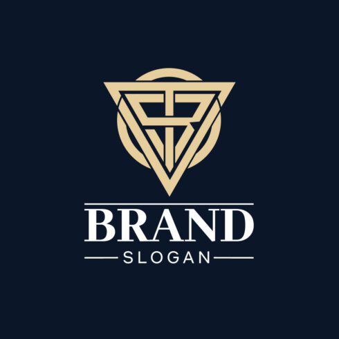 TBV Logo Letter Monogram Slash with Modern logo design template Vector cover image.