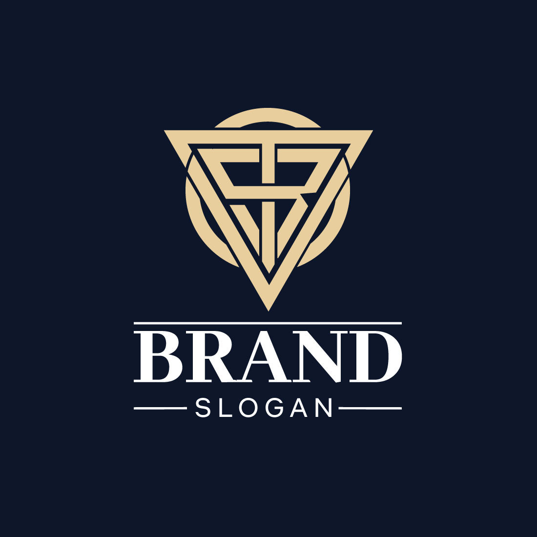 Logo Letter Monogram Slash with Modern logo designs template on