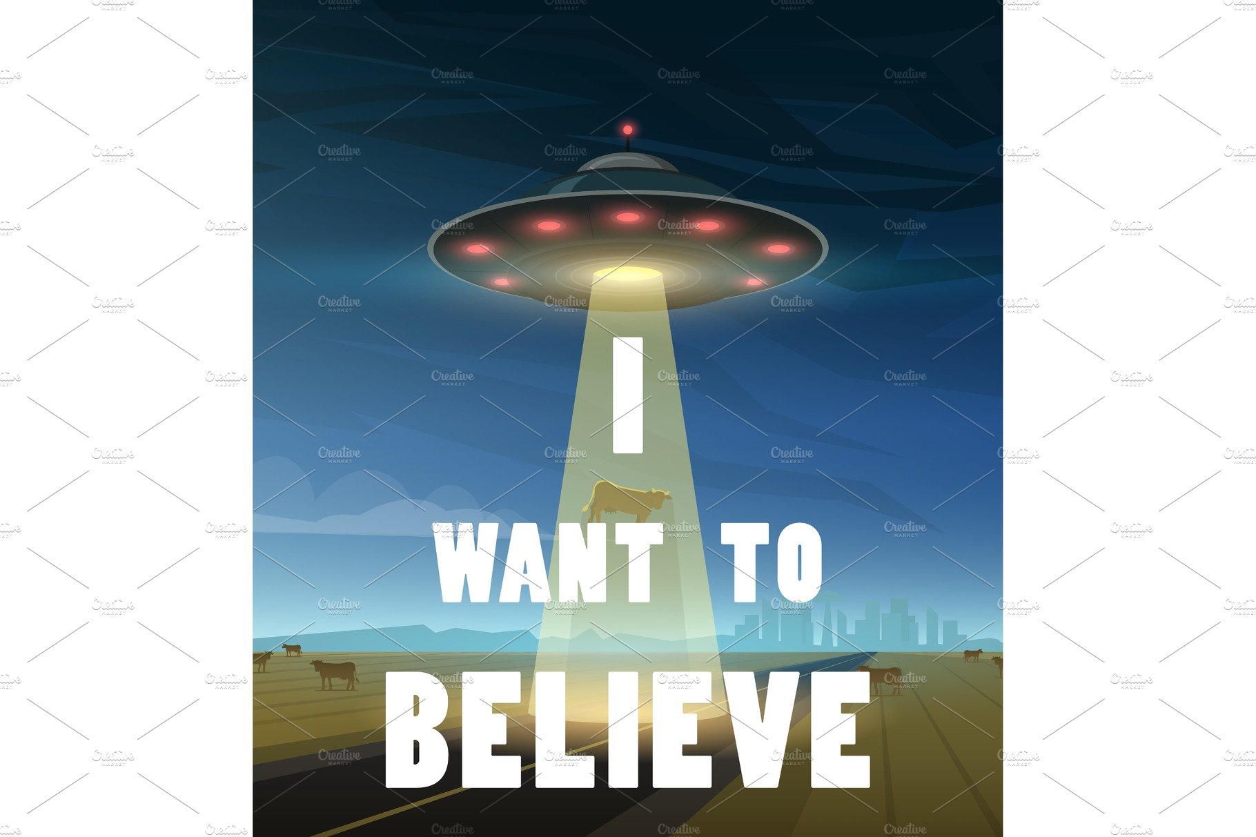 UFO or Flying saucer in space cover image.