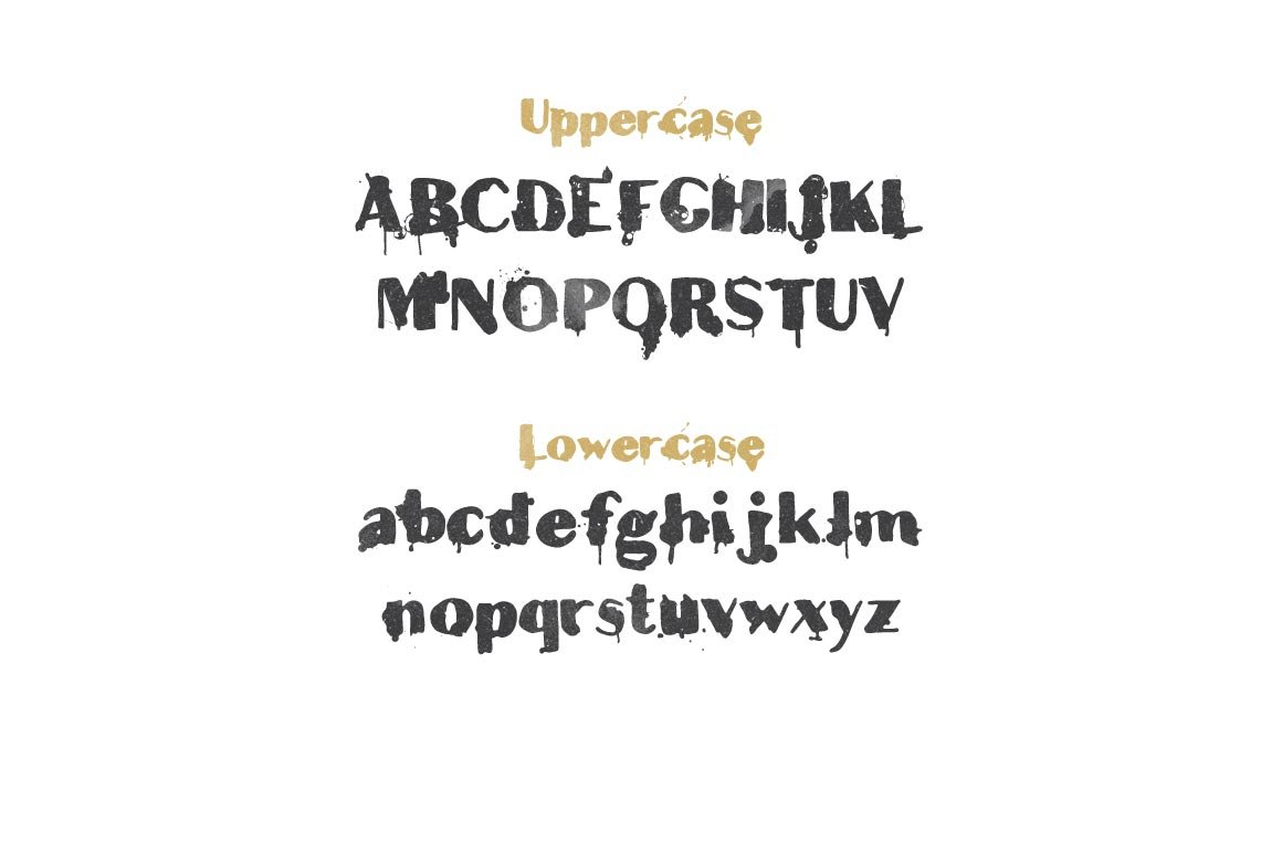 teardrop typeface 02 857