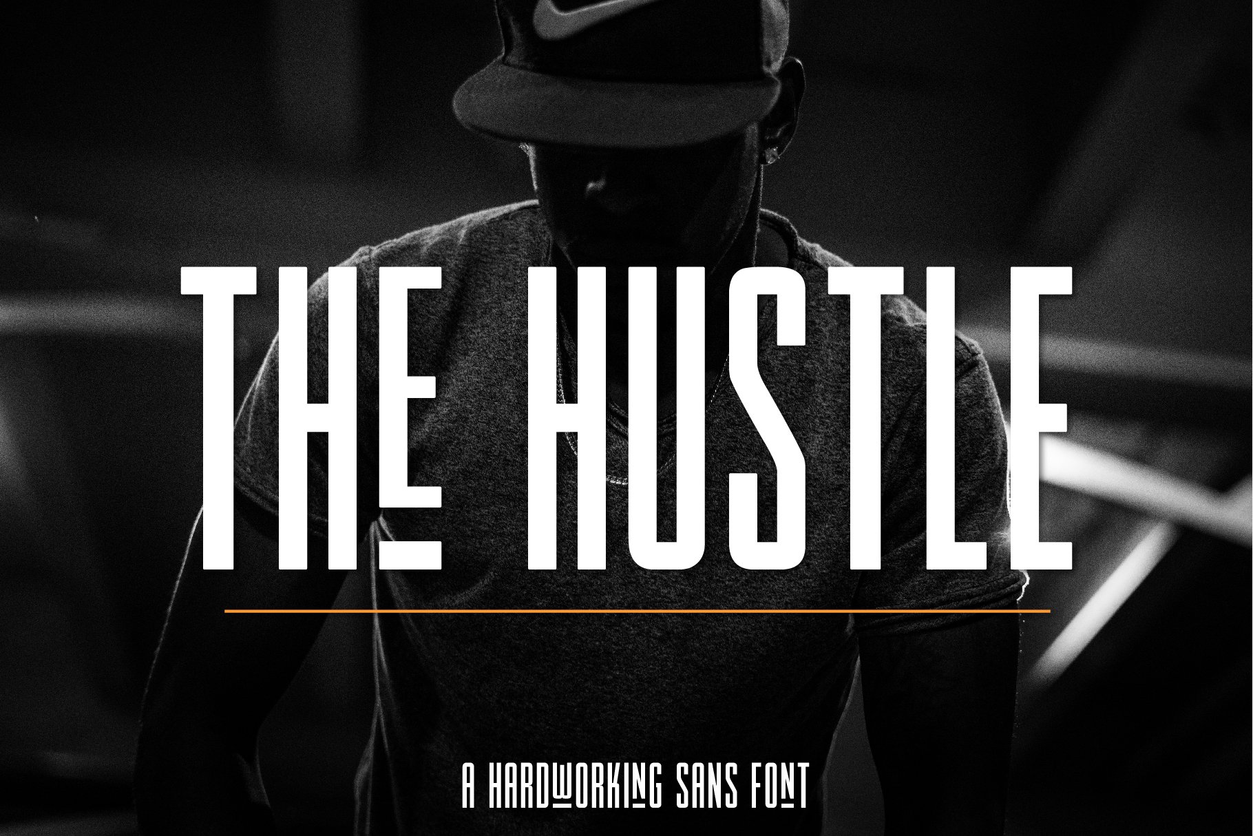 The Hustle Font cover image.