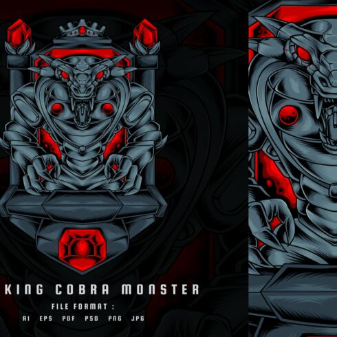 The King Cobra Monsters cover image.