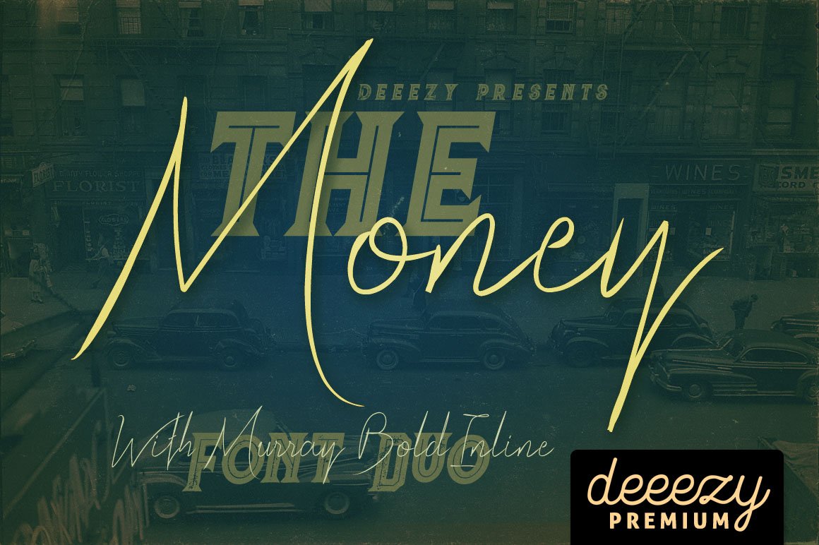 The Money Font Duo cover image.