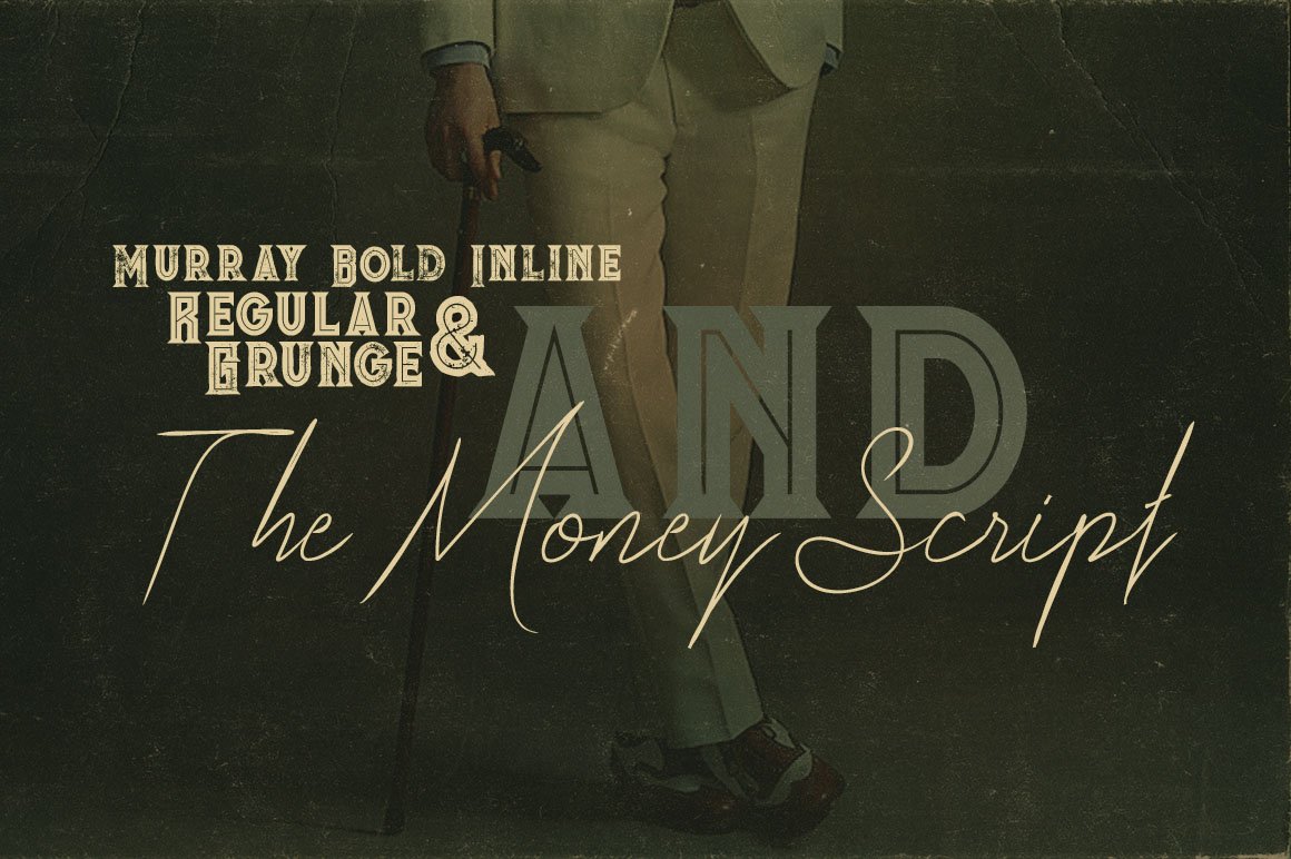 The Money Font Duo preview image.