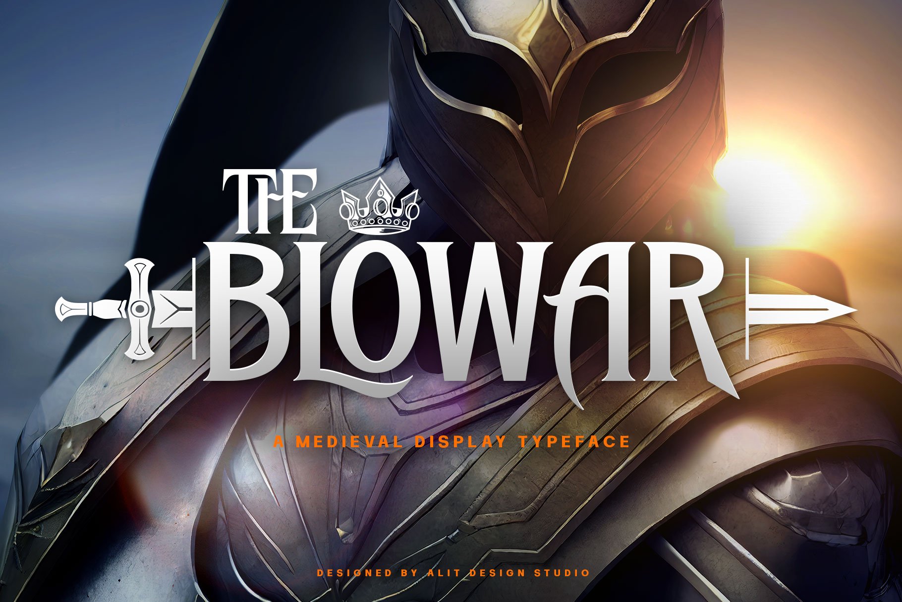 The Blowar Typeface cover image.