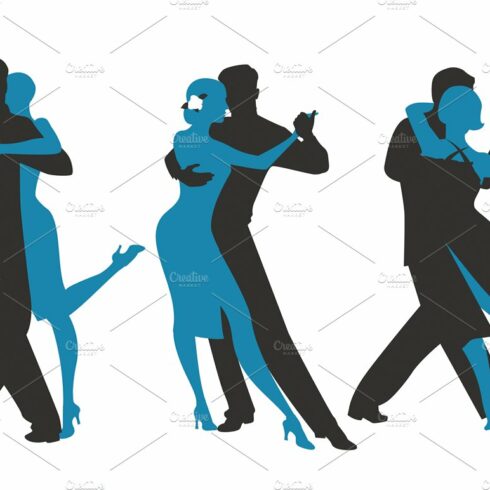 Three couples dancing tango cover image.