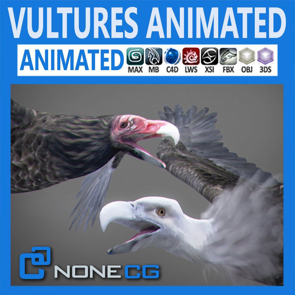 Animated Vultures cover image.