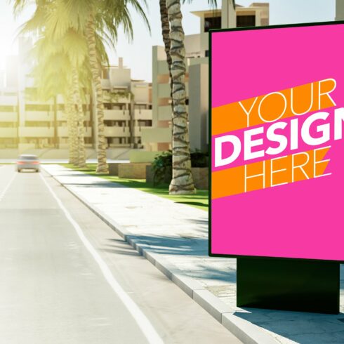 Billboard on the Street Mockup cover image.