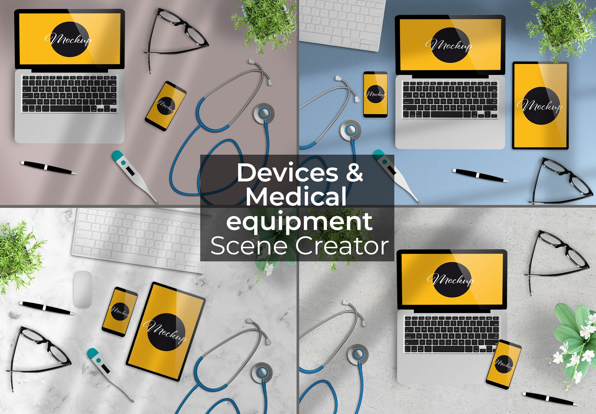 Device and Medical kit Scene Creator cover image.