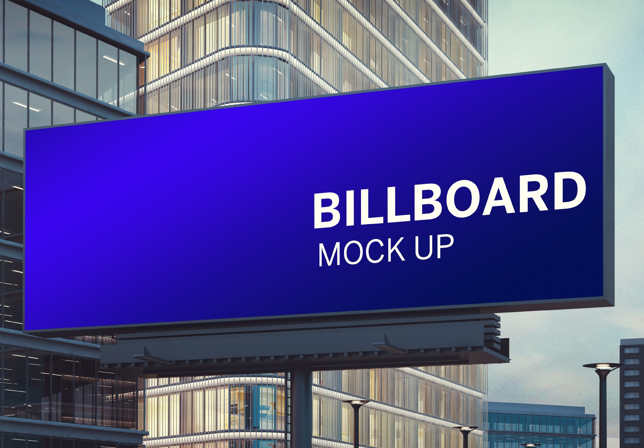 Large Horizontal Billboard in City cover image.