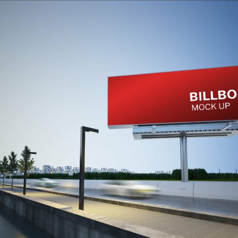 Billboard Mockup on Highway cover image.