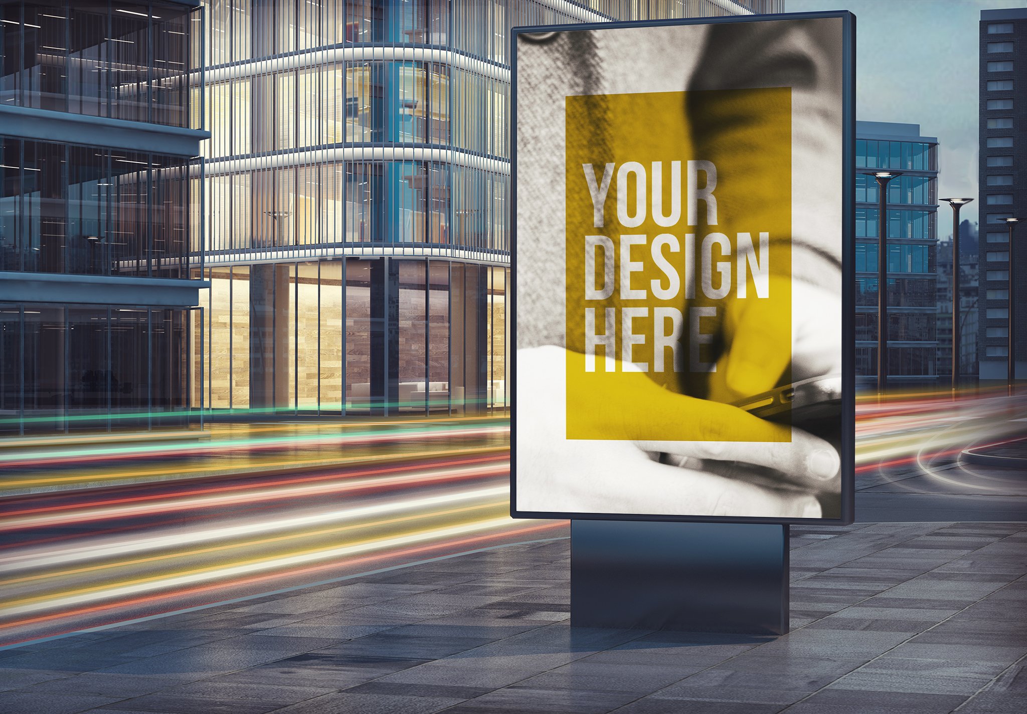 Advertising Billboard Mockup cover image.