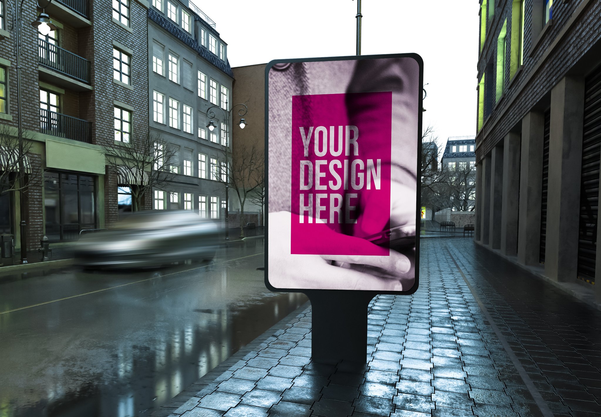 Billboard on the Street Mockup cover image.