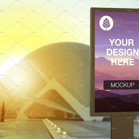 Billboard Advertising Mockup cover image.