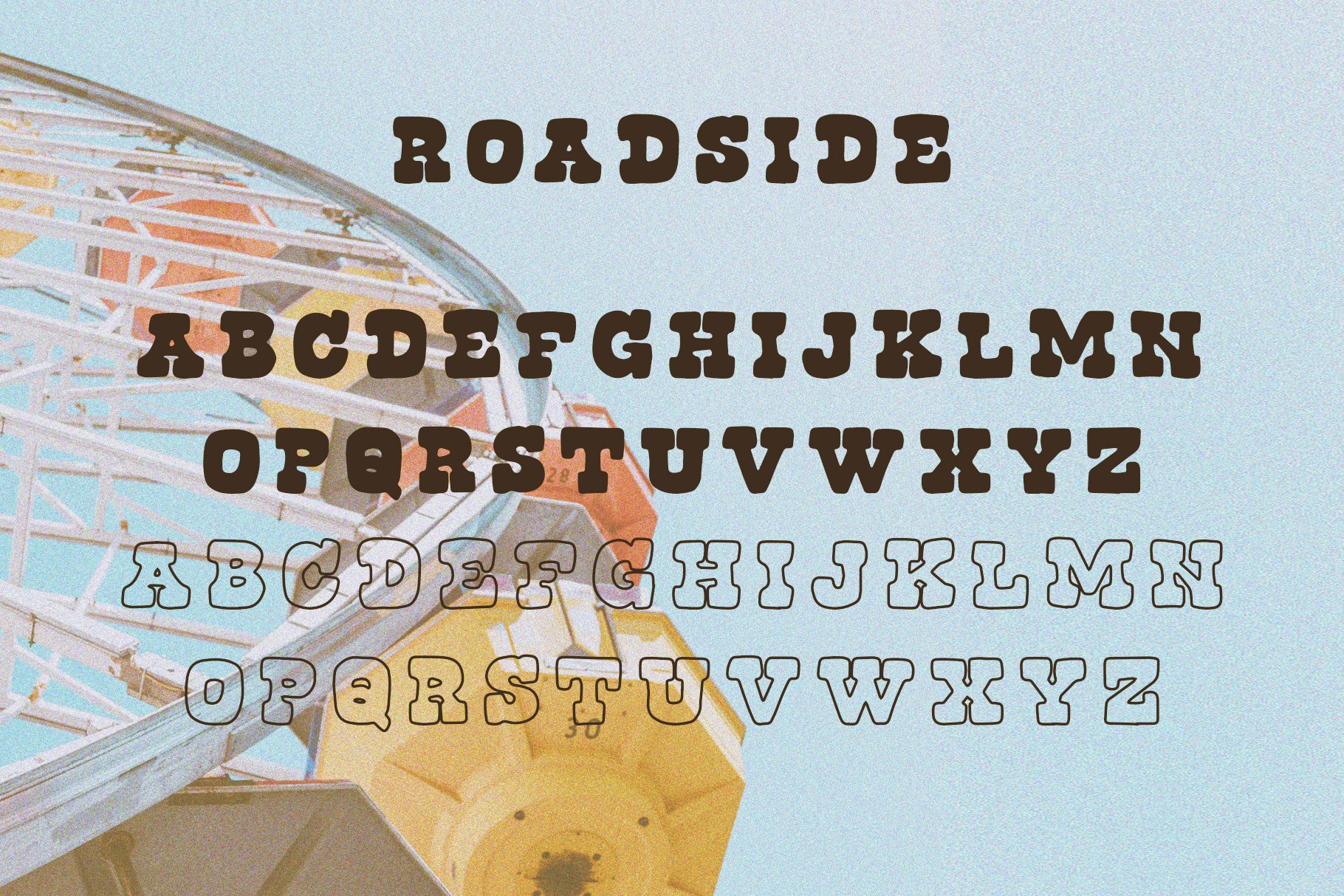 Roadside | Vintage Slab Serif preview image.