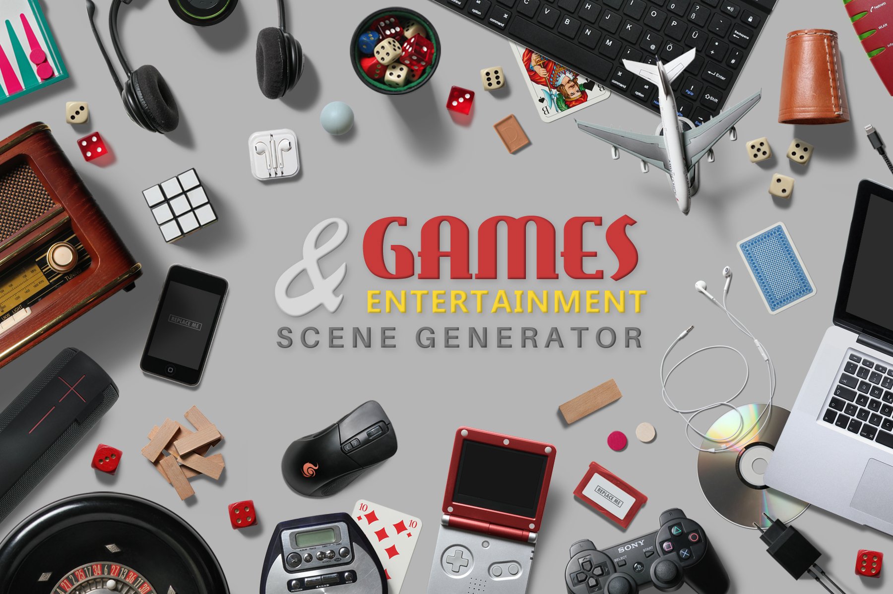 Games & Entertainment Scene Creator cover image.