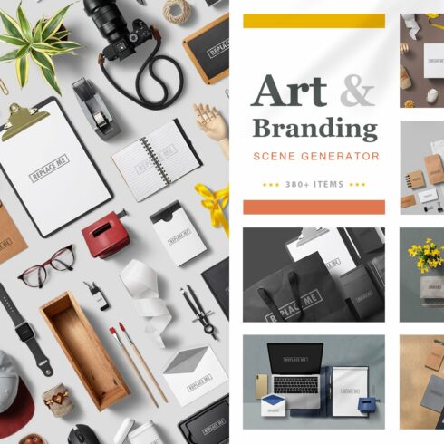 Art & Branding Scene Generator cover image.
