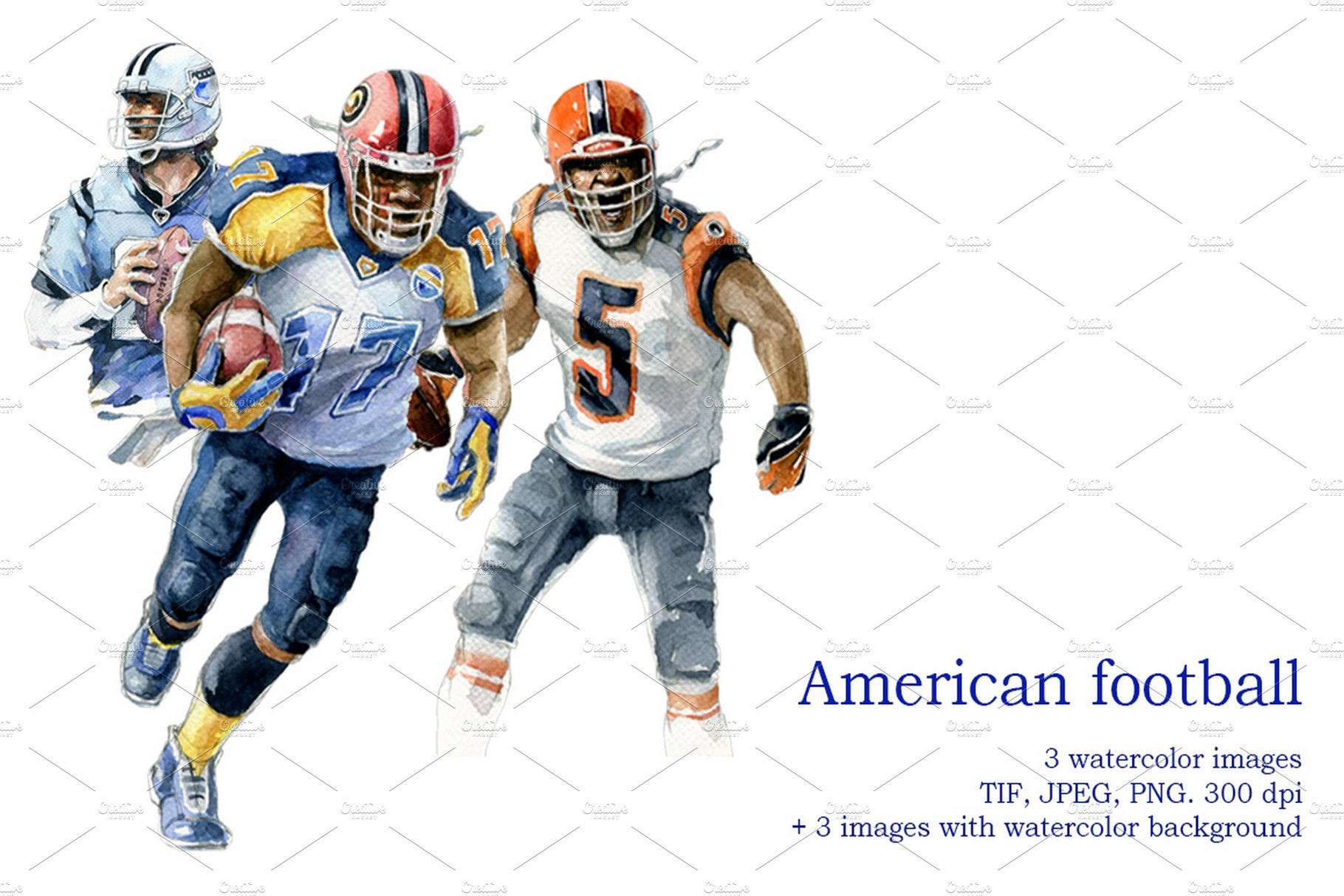 American football cover image.