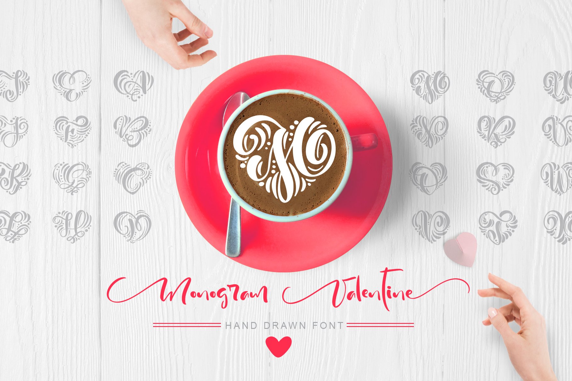 Monogram Valentine Font cover image.