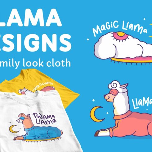 Magic Llama cartoon animals cover image.