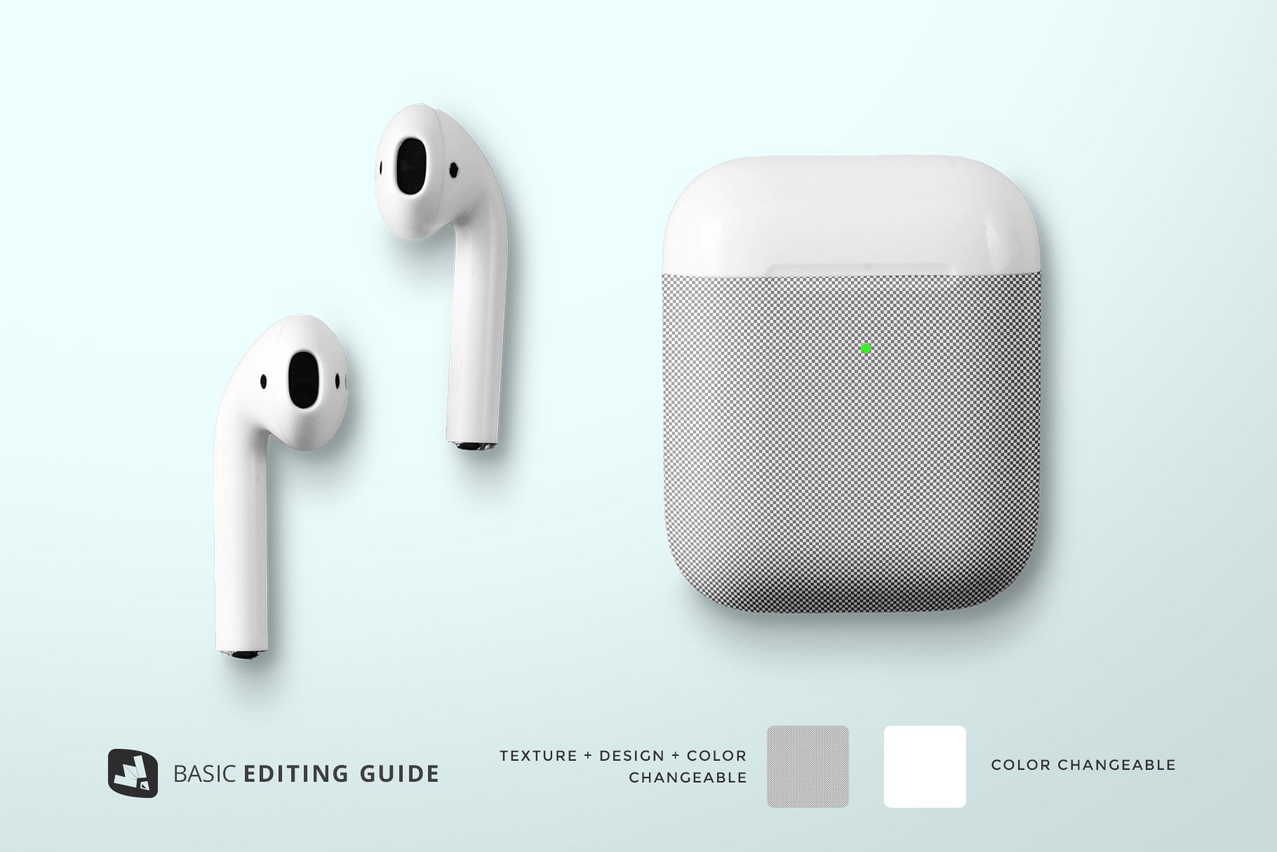top view airpod case mockup image preview 8 23