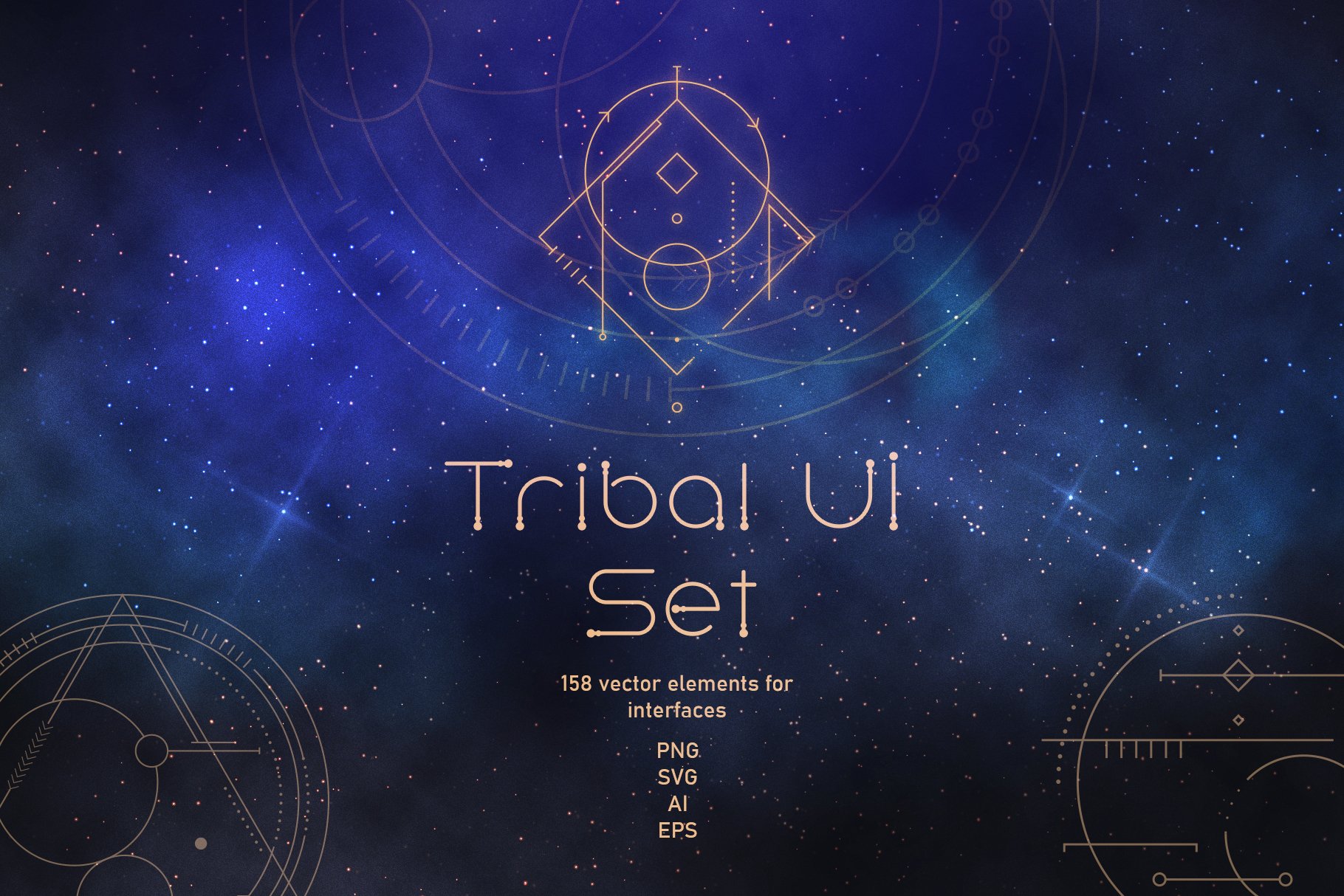 Tribal UI Set cover image.