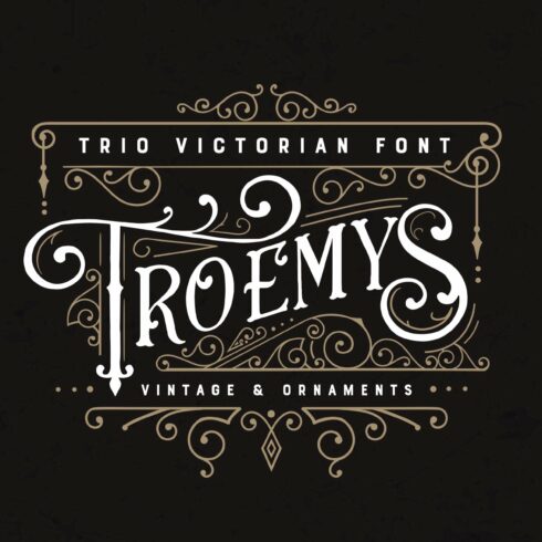 Troemys Font Trio and extras cover image.