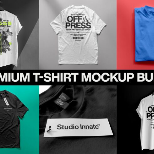 T-shirt Mockup - Bundle cover image.