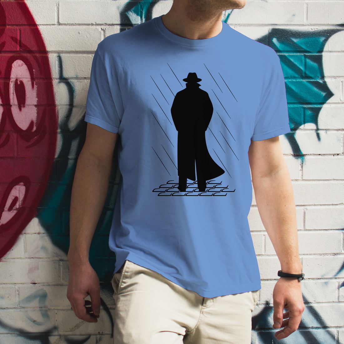 Man T-Shirt Sublimation preview image.