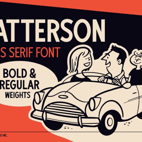 Patterson Display Font cover image.