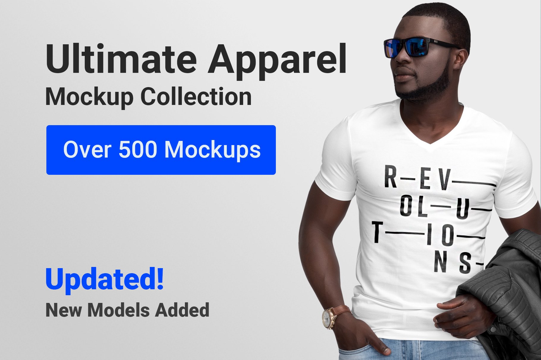 Ultimate Apparel Mockup Collection cover image.