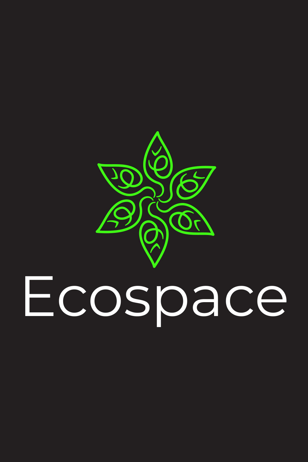 Logo, Eco logo, Nature logo pinterest preview image.
