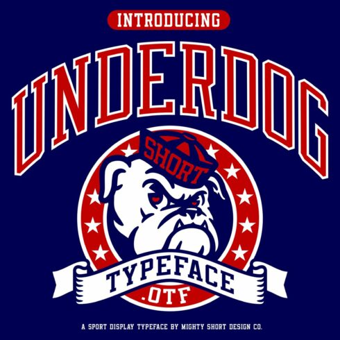 Underdog Typeface cover image.