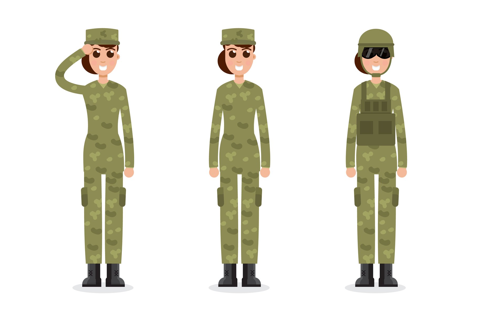 Woman US Army soldiers cover image.