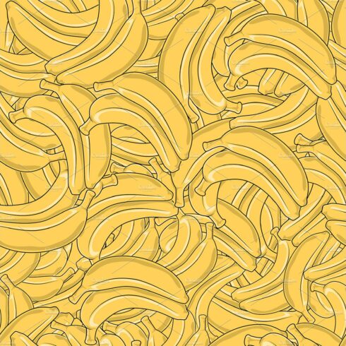 Seamless banana pattern cover image.