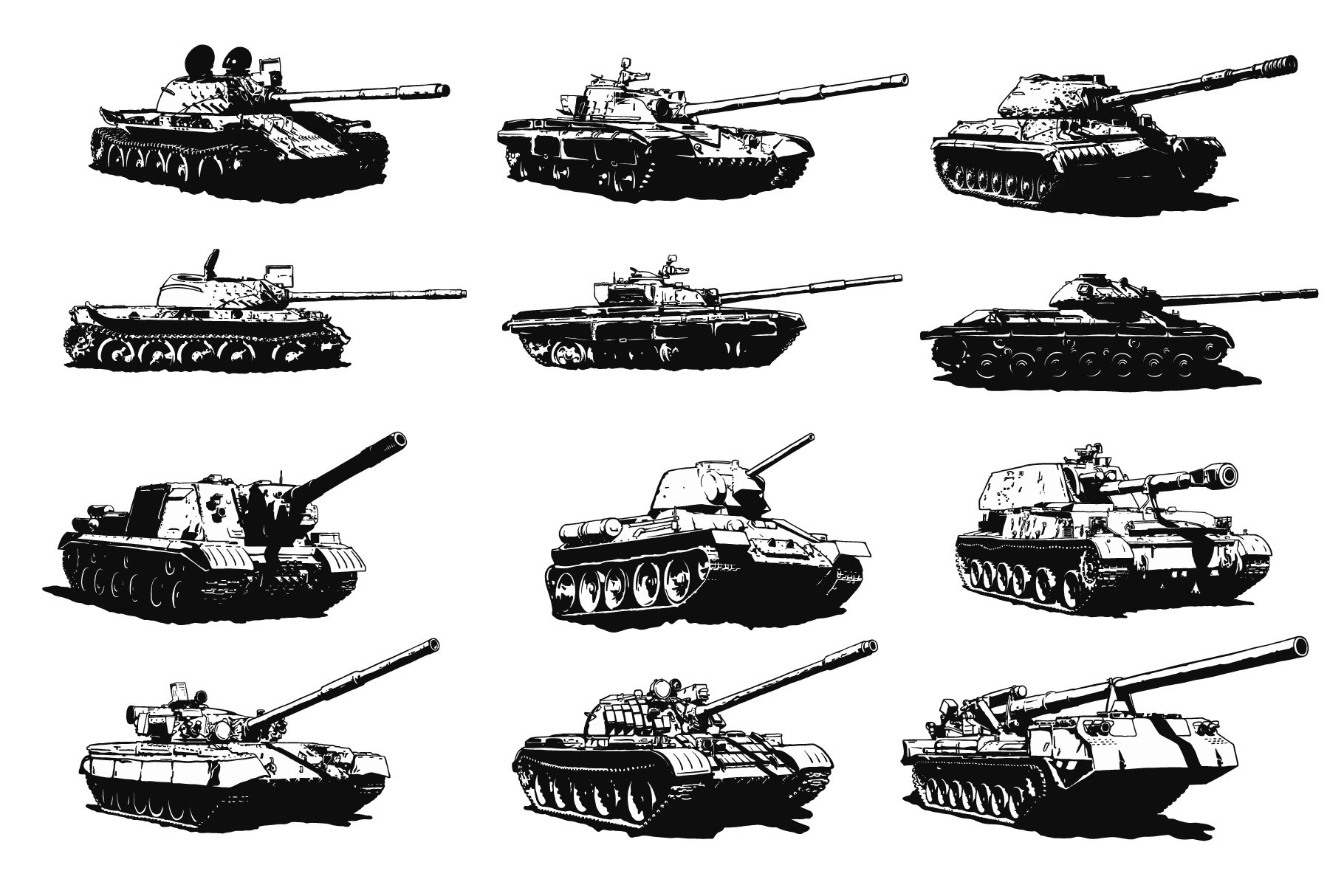 Tanks set cover image.