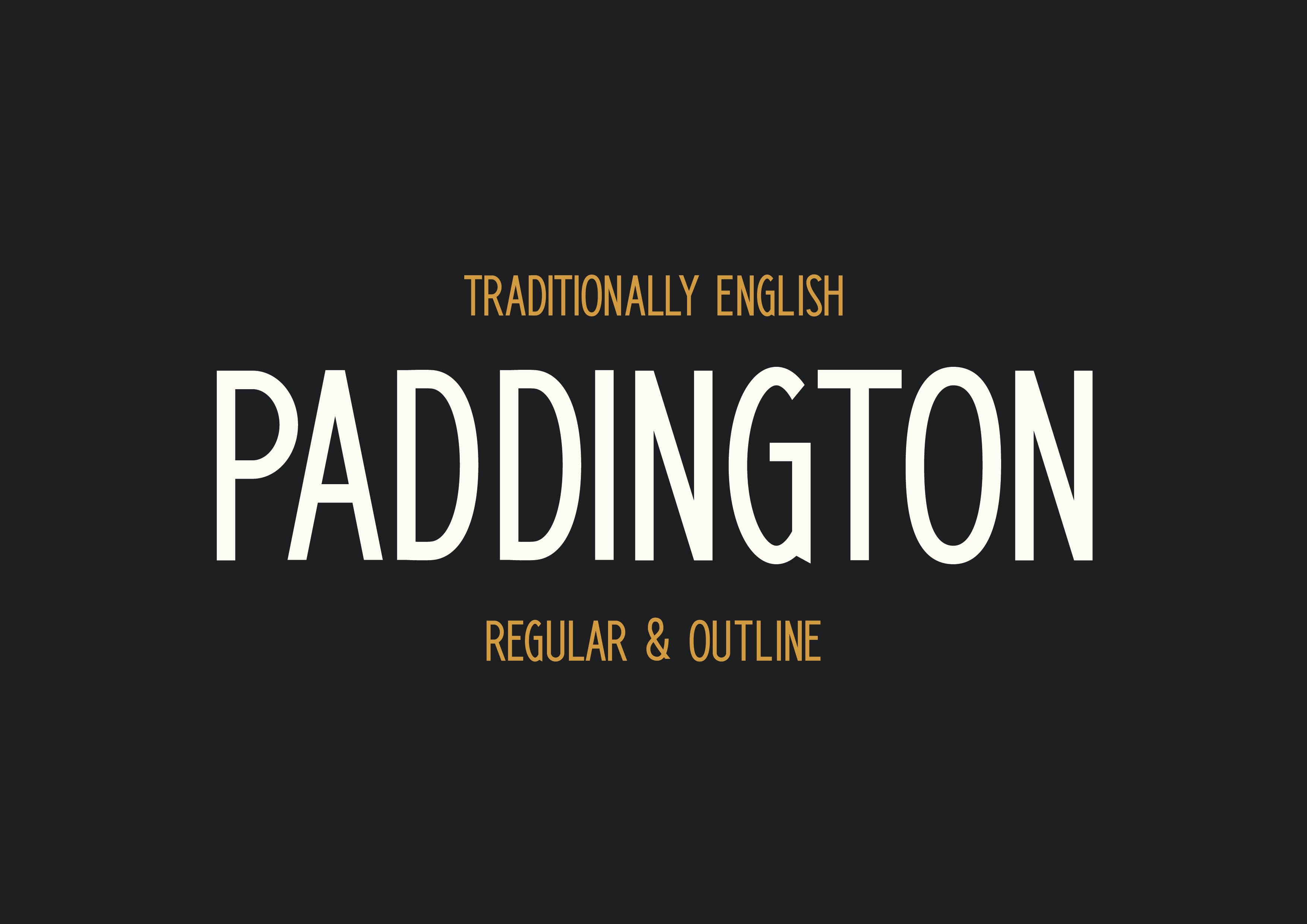 Paddington - Regular & Outline cover image.