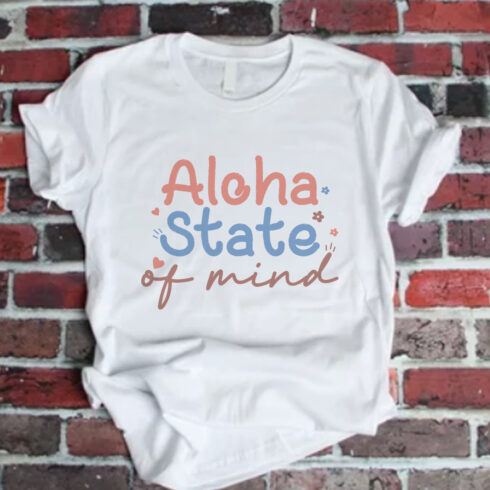 Aloha State Of Mind, Summer SVG Design cover image.